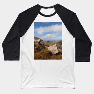 The Lurcher`s Crag, Scotland Baseball T-Shirt